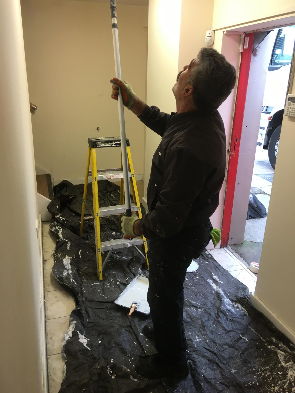 Tanko Deco team at work on a residential project